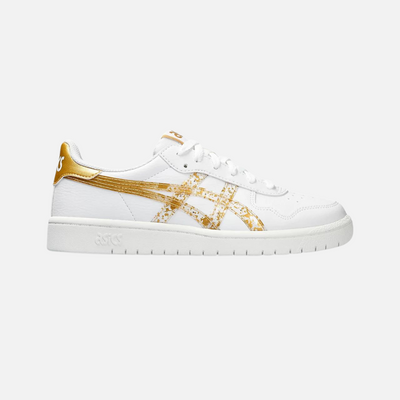 Asics JAPAN S Women's Lifestyle Shoes - White/Pure Gold