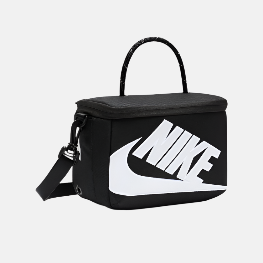 Nike Mini Shoe Box Cross-Body Bag 3L -Black/Black/White