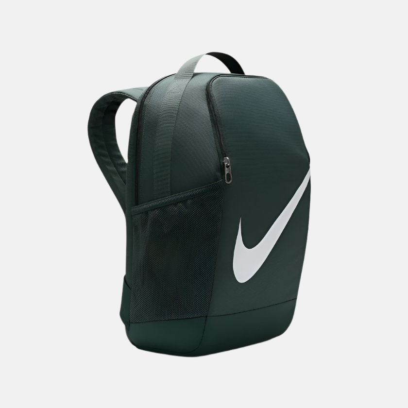 Nike Brasilia Kids Backpack (18L) -Vintage Green/Vintage Green/White