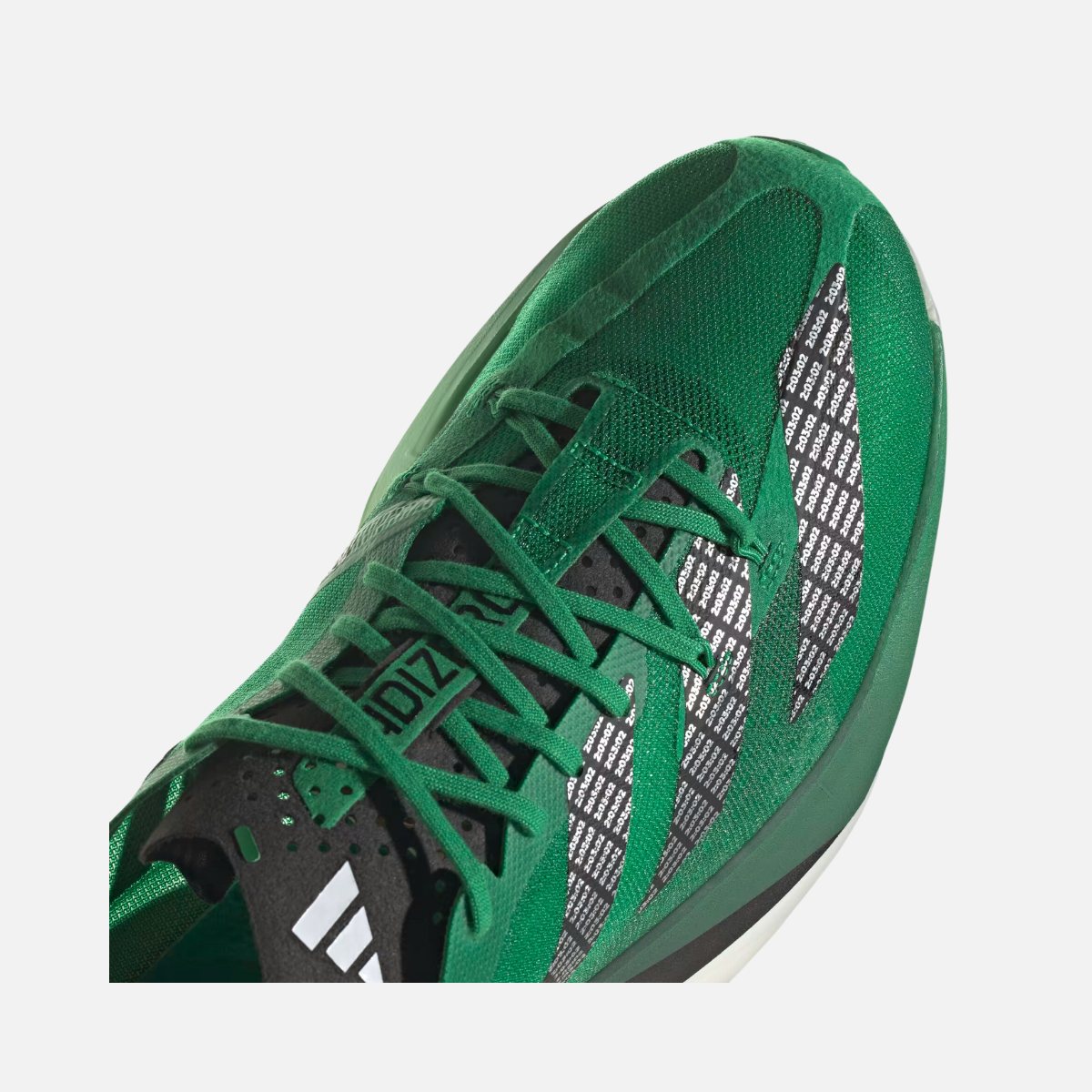 Adizero Adios Pro 3 Unisex Running Shoes -Green/Core Black/Night Metallic