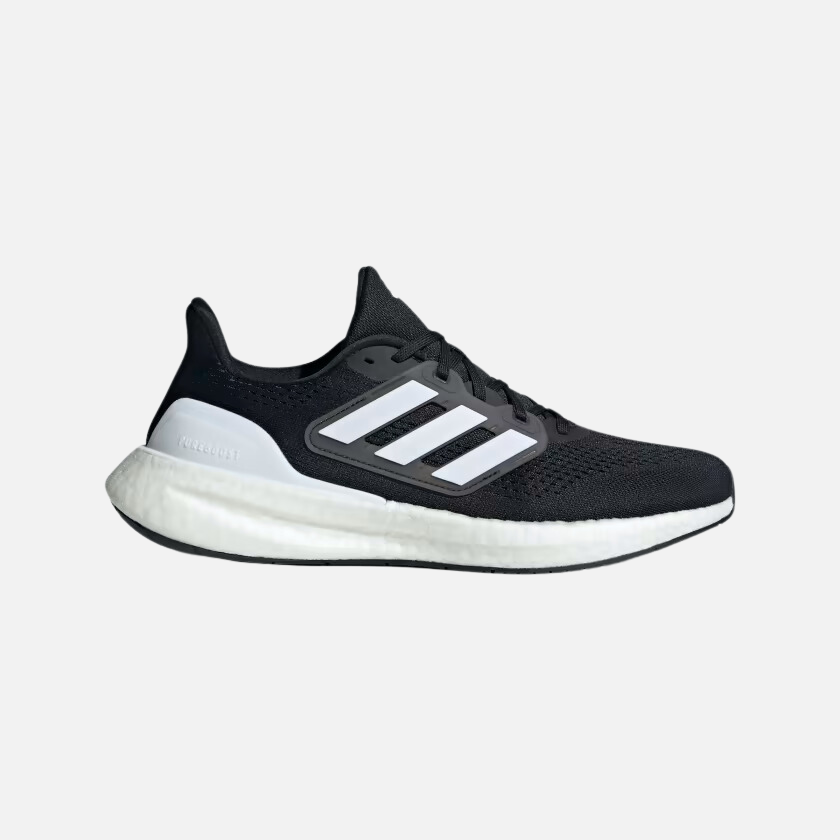 Adidas Pureboost 23 Men's Running Shoes -Core Black/Cloud White/Carbon