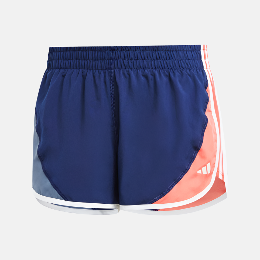 Adidas Own The Run Colorblock Women's shorts -Dark Blue/Preloved Ink/Preloved Scarlet