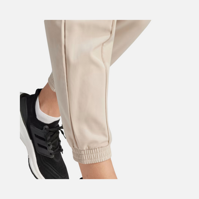 Adidas Aeroready Train Essential Woven Women Training Pant -Wonder Beige/White