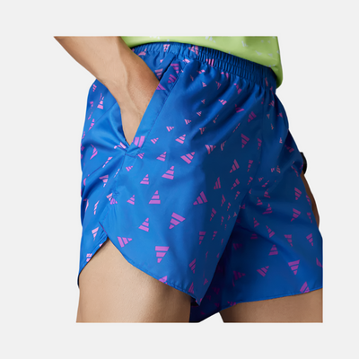 Adidas Run It WIND.RDY Men's Running Shorts -Semi Lucid Blue