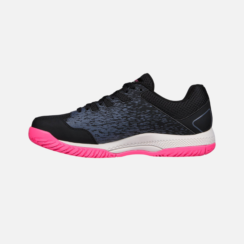Skechers Viper Court Women's Pickleball Shoes -Black/Pink