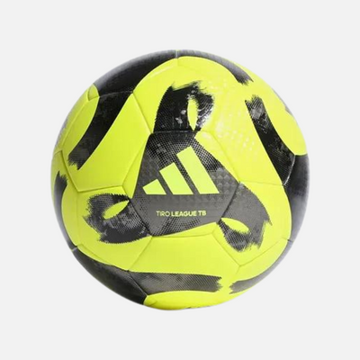 Adidas Tiro League Thermally Bonded Football Ball - Solar Yellow/Black/Iron Metallic
