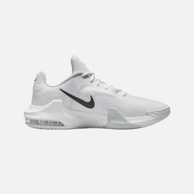 Nike Impact 4 Men's Basketball Shoes -White/Pure Platinum/Black