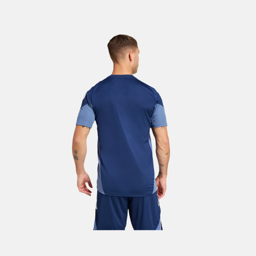 Adidas Tiro 25 Competition Men's Football Training Jersey -Team Navy Blue 2/Crew Blue