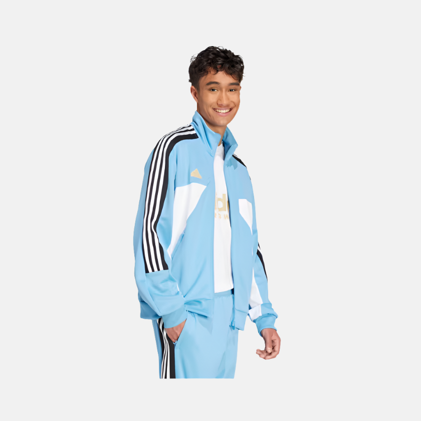 Adidas House Of Tiro Nations Men's Tack Jacket -Light Blue/Black/White