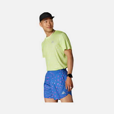 Adidas Run It WIND.RDY Men's Running Shorts -Semi Lucid Blue