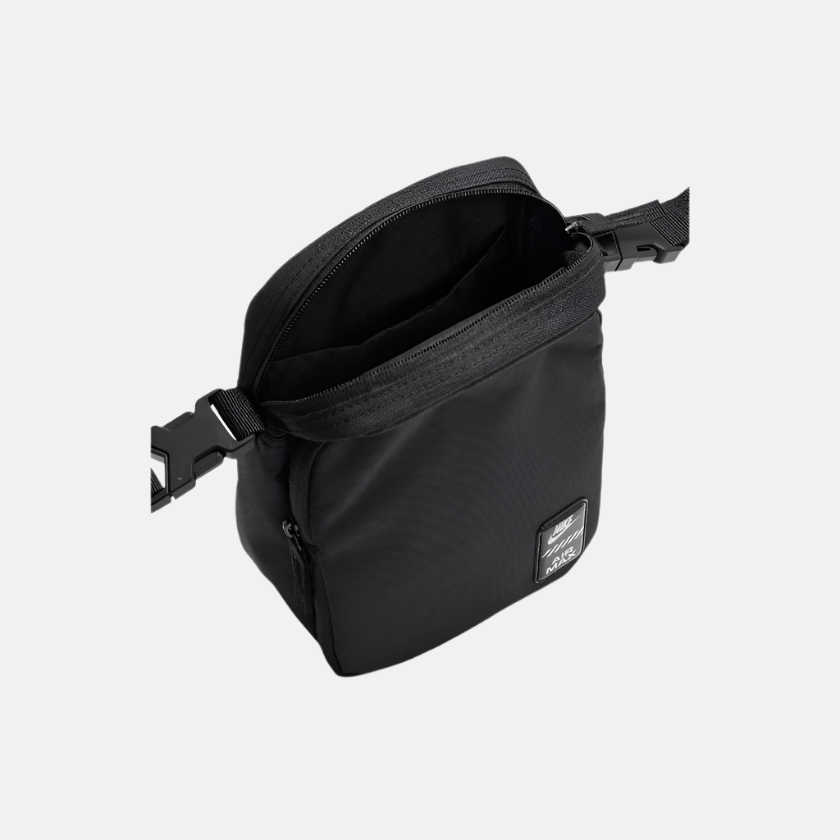 Nike Air Max Heritage Cross-Body Bag (4L) -Black/Black/Dark Smoke Grey