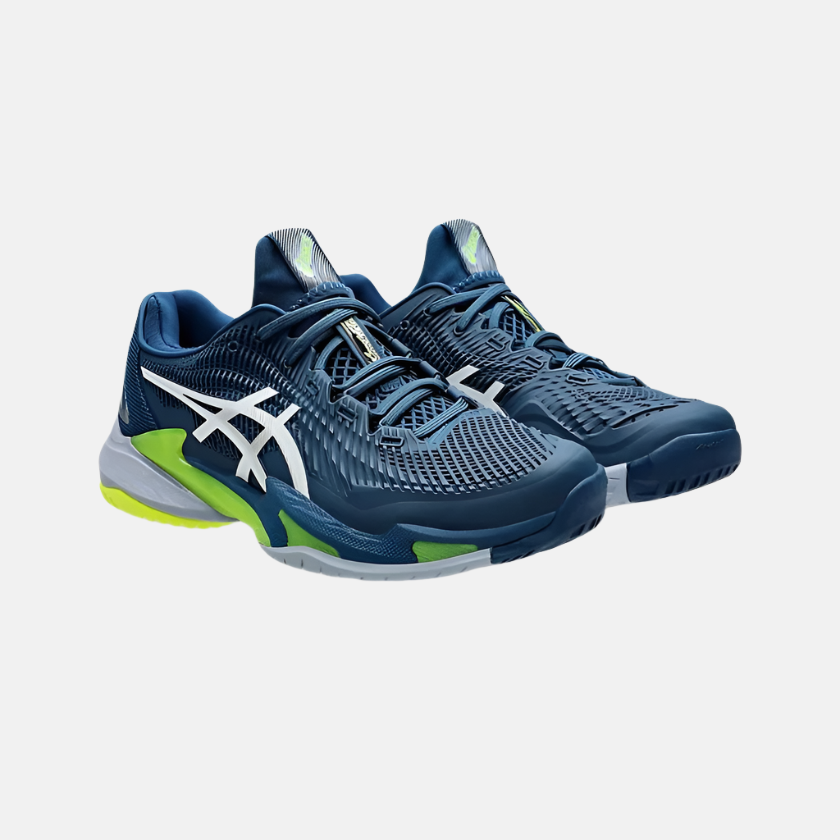 Asics Court FF 3 Men's Tennis Shoes - Mako Blue/White