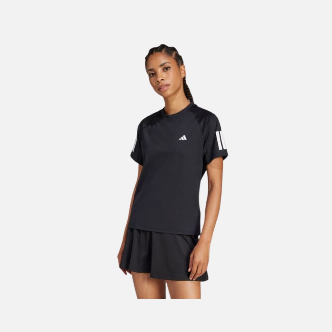 Adidas Club 3-Stripes Tennis Climacool Tee black women