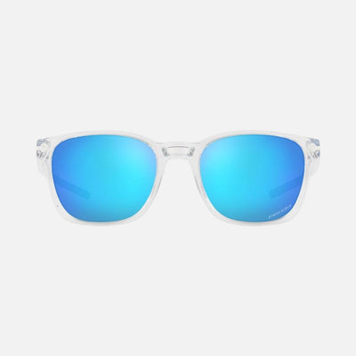 Oakley Ojector Sunglasses Polished Clear/Prizm Sapphire Lenses