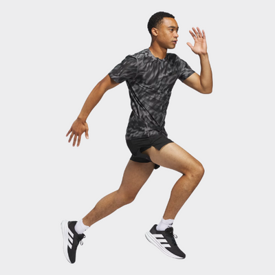 ADIDAS Own The Run Allover Print Tee