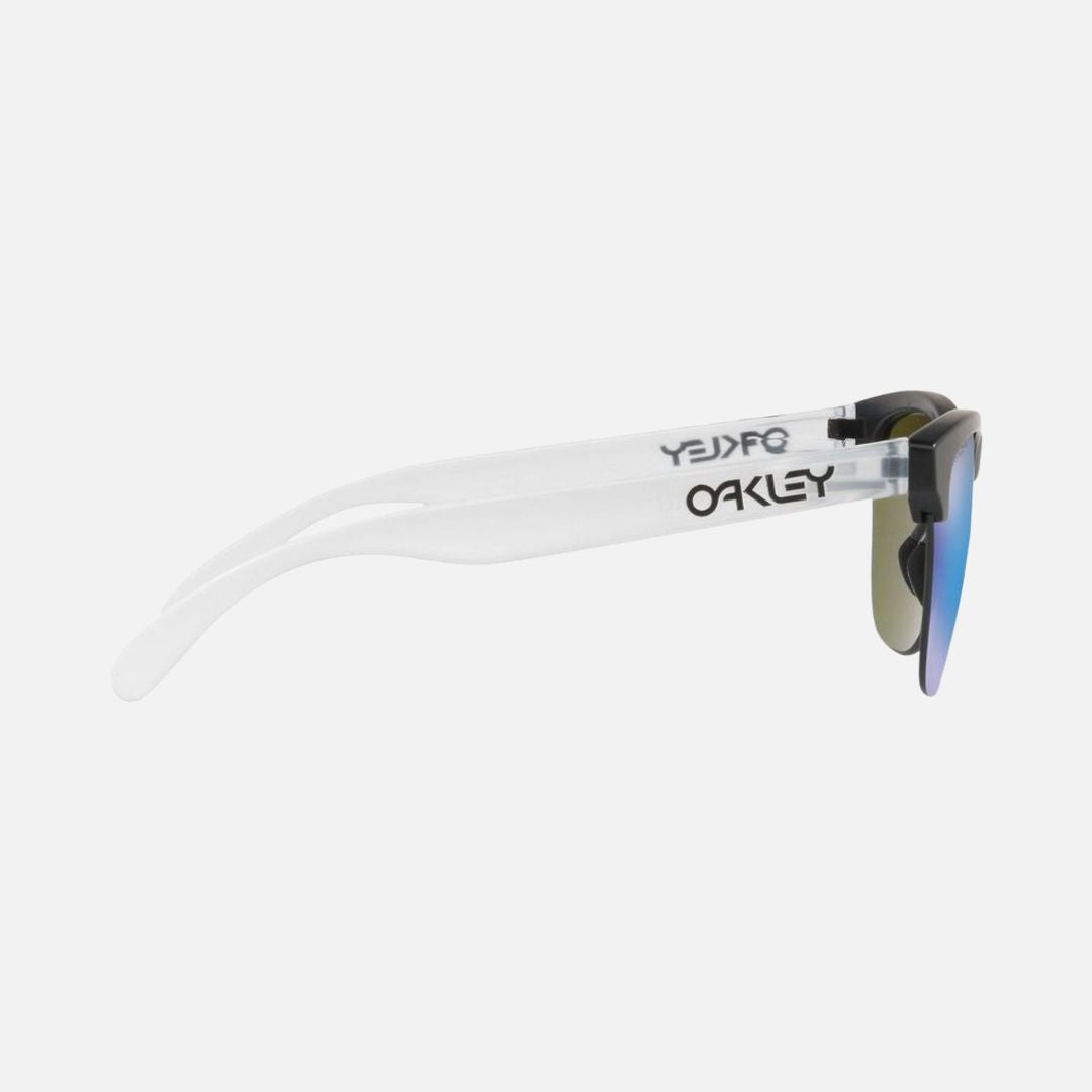 Oakley Frogskins Lite Sunglasses Matte Black/Prizm Sapphire Lenses