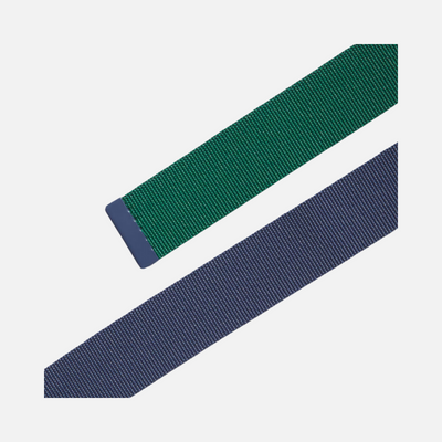 Adidas Reversible Webbing Men's Golf Belt -Preloved Ink S24/Collegiate Green