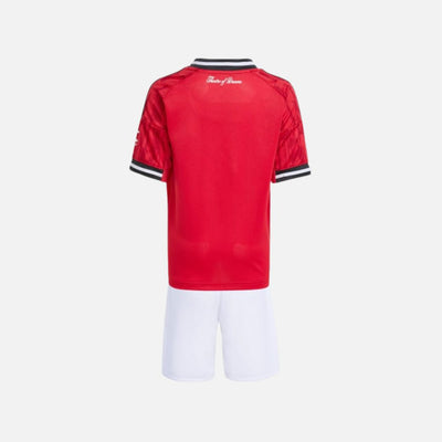 Adidas Manchester United 25/26 Home Mini Kit Kids Mufc Red