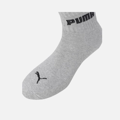 Puma Cotton Unisex-Adult Sport Quarter 3P Quarter Length Socks