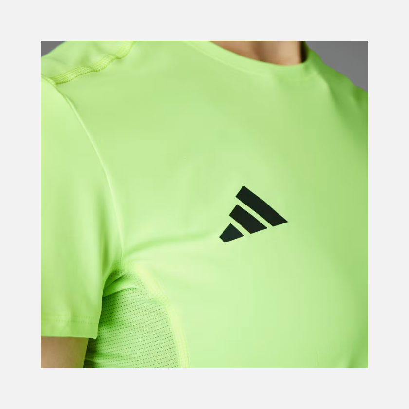 Adidas Adizero Essential Women' Running T-shirt -Lucid Lemon