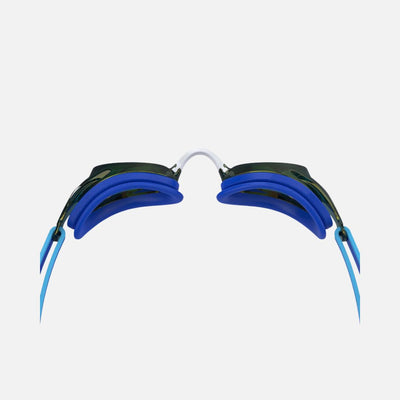 Speedo Unisex Kids Vanquisher 3.0 Mirror Lens Swim Goggles (Age Range - 6-14 Years) - Blue