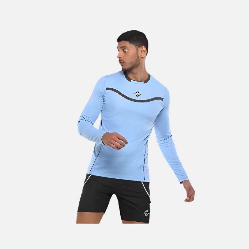 Nivia Armour Men's Goalkeeper Jersey -Sky Blue