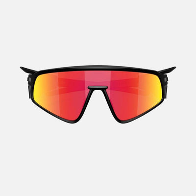 Oakley Latch Panel Sunglasses Matte Black/Prizm Ruby Lenses