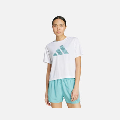 Adidas Adi365 Running Essentials Brand Love Tee White Women