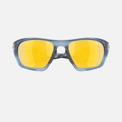 Oakley Lateralis Sunglasses Matte Transparent Abyss/Prizm 24k Polarised Lenses