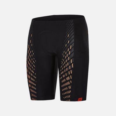 Speedo Fit Power Mesh Pro Adult Men's Jammer -Black/Orange