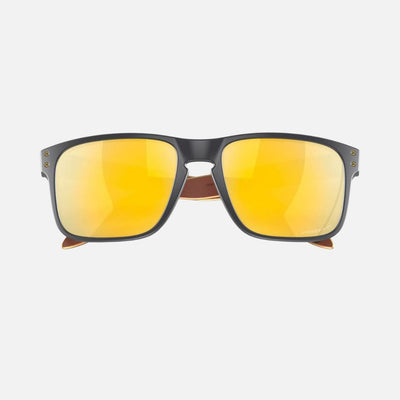 Oakley Holbrook Sunglasses Matte Carbon/Prizm 24K Polarised Lenses
