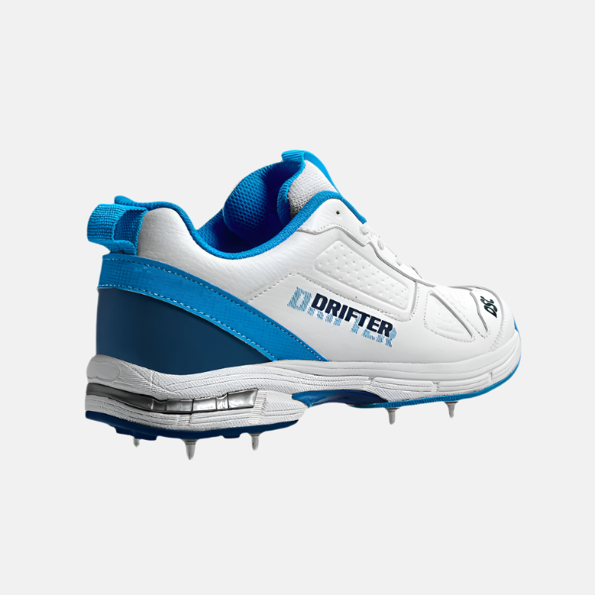 DSC Drifter Men's Cricket Shoes -Blue/White