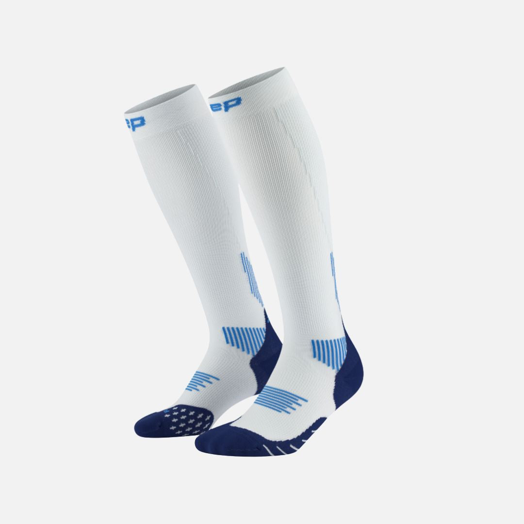 Cep Core Run Socks Tall Men - ice/blue