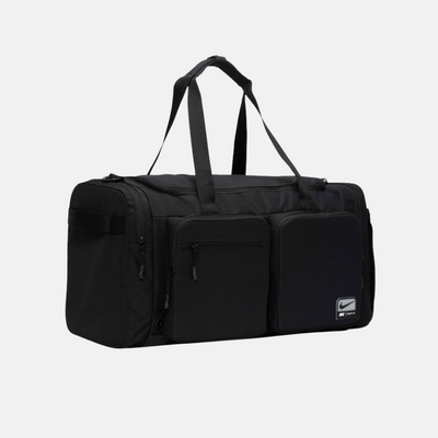 Nike Utility Power 2.0 Duffel Bag 51L – Black/White & Desert Khaki