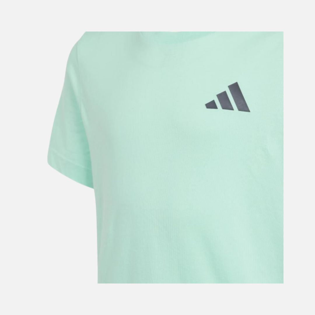 ADIDAS KIDS MERCEDES - AMG PETRONAS FORMULA ONE TEAM PREMIUM WOVEN GRAPHIC TEE