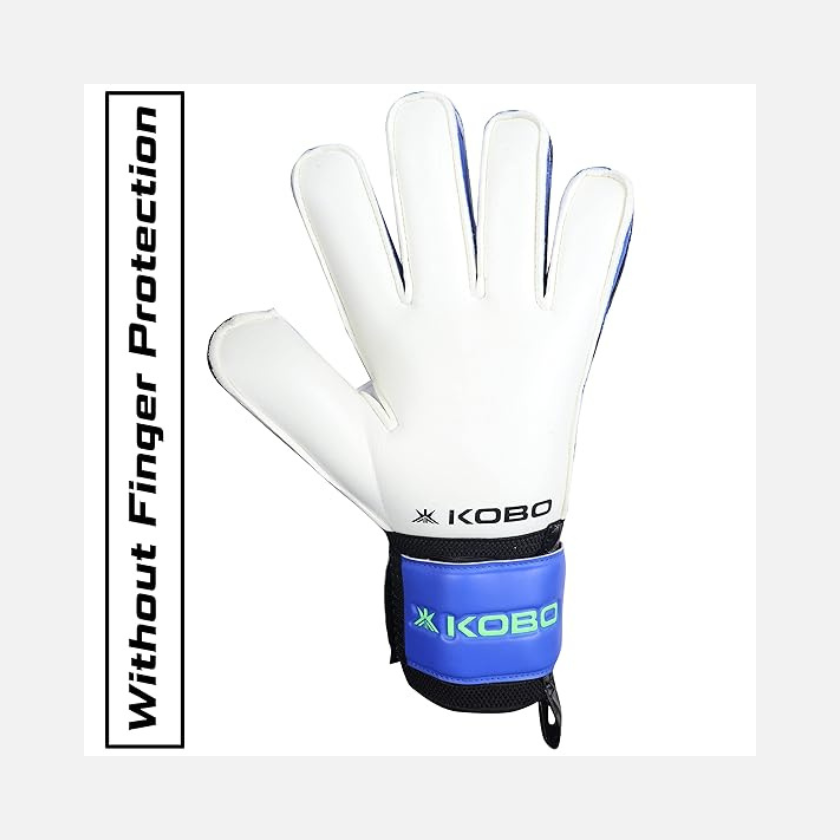 Kobo GKG-09 Football Goal Keeper Gloves Adult -Blue