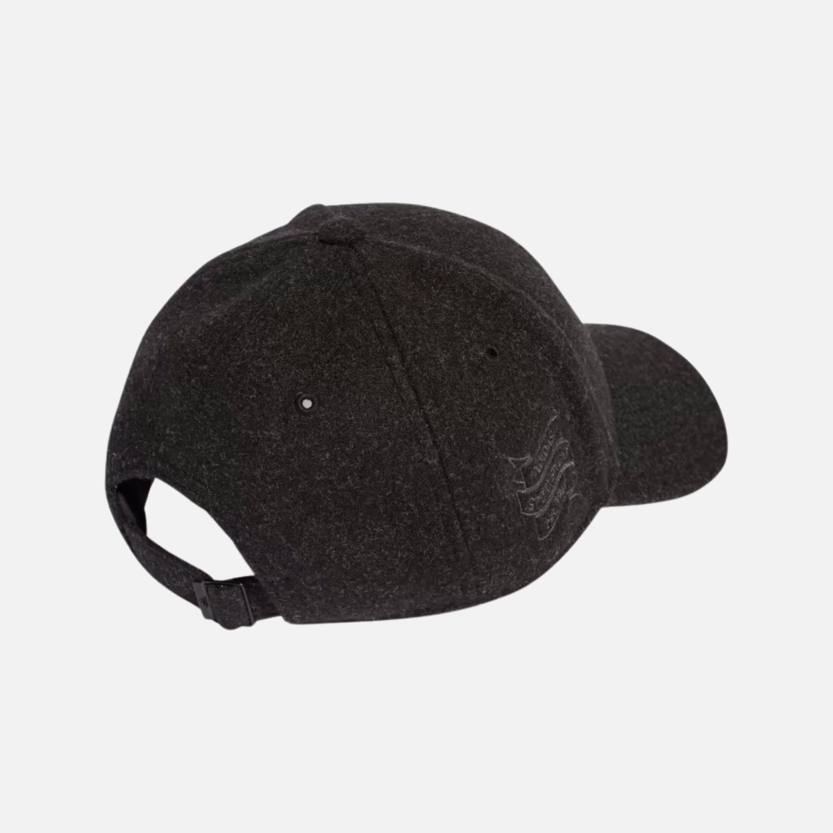 Adidas Wool Baseball Lifestyle Hat -Dark Grey Heather/Black