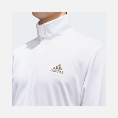 Adidas Linear Men's Training Tracksuit -White/Olive Strata/Olive Strata/White