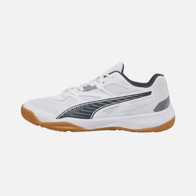 Puma Solarflash II Men's Indoor Shoes -White/Shadow Grey