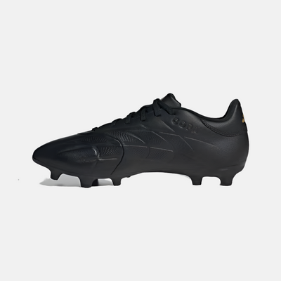 Adidas Copa Pure 2 League Firm Ground Men's Football Shoes - Core Black/Carbon/Gold Metallic