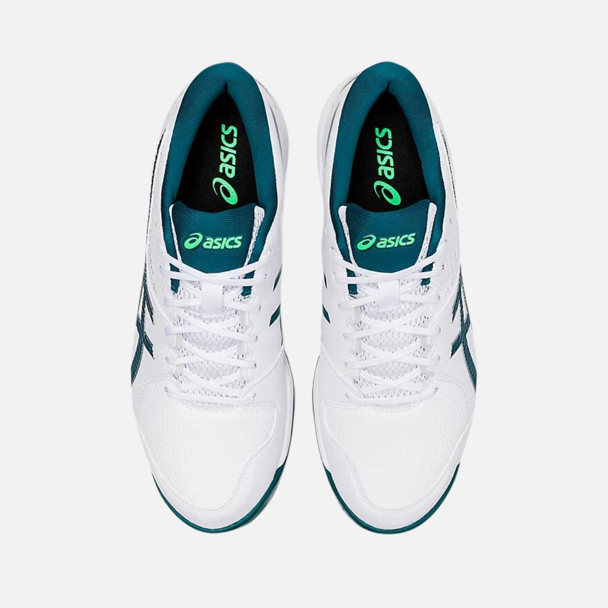 Asics Gel-Peake 2 Unisex Cricket Shoes -White/Velvet Pine