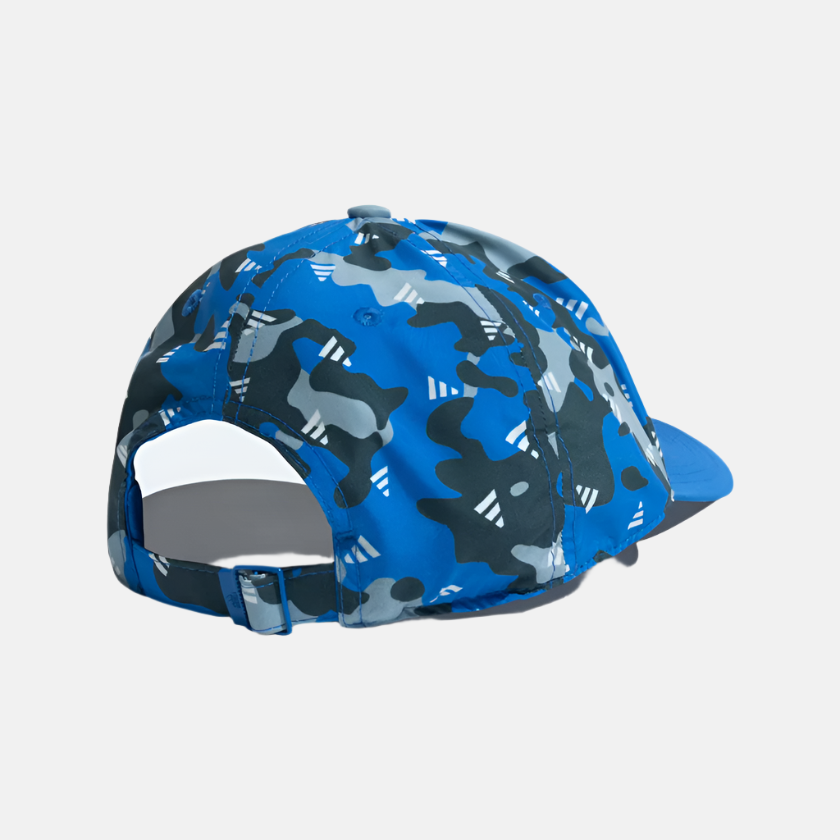 Adidas Training Performance All Over Print Logo Cap -Bright Royal