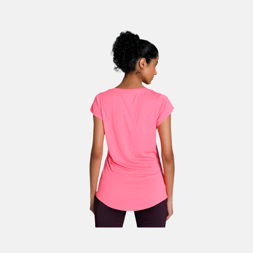 Puma Heather Cat Women's Training T-shirt -Sunset Glow Heather