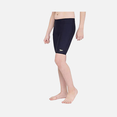 Speedo Boy's Endurance 10 Essential Houston Jammer - True Navy & Spritz
