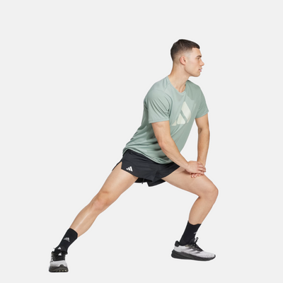 Adidas Run It Tee – Silver Green