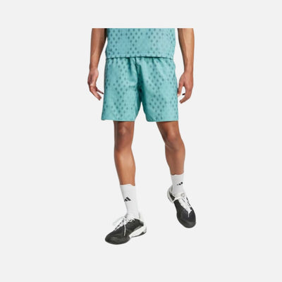 Adidas Club Tennis Climacool Graphic Shorts Powder Teal / Preloved Teal Men
