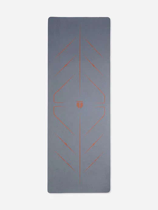 Core Yoga Mat-Black/gold-Grey/brick-Brick-Grey