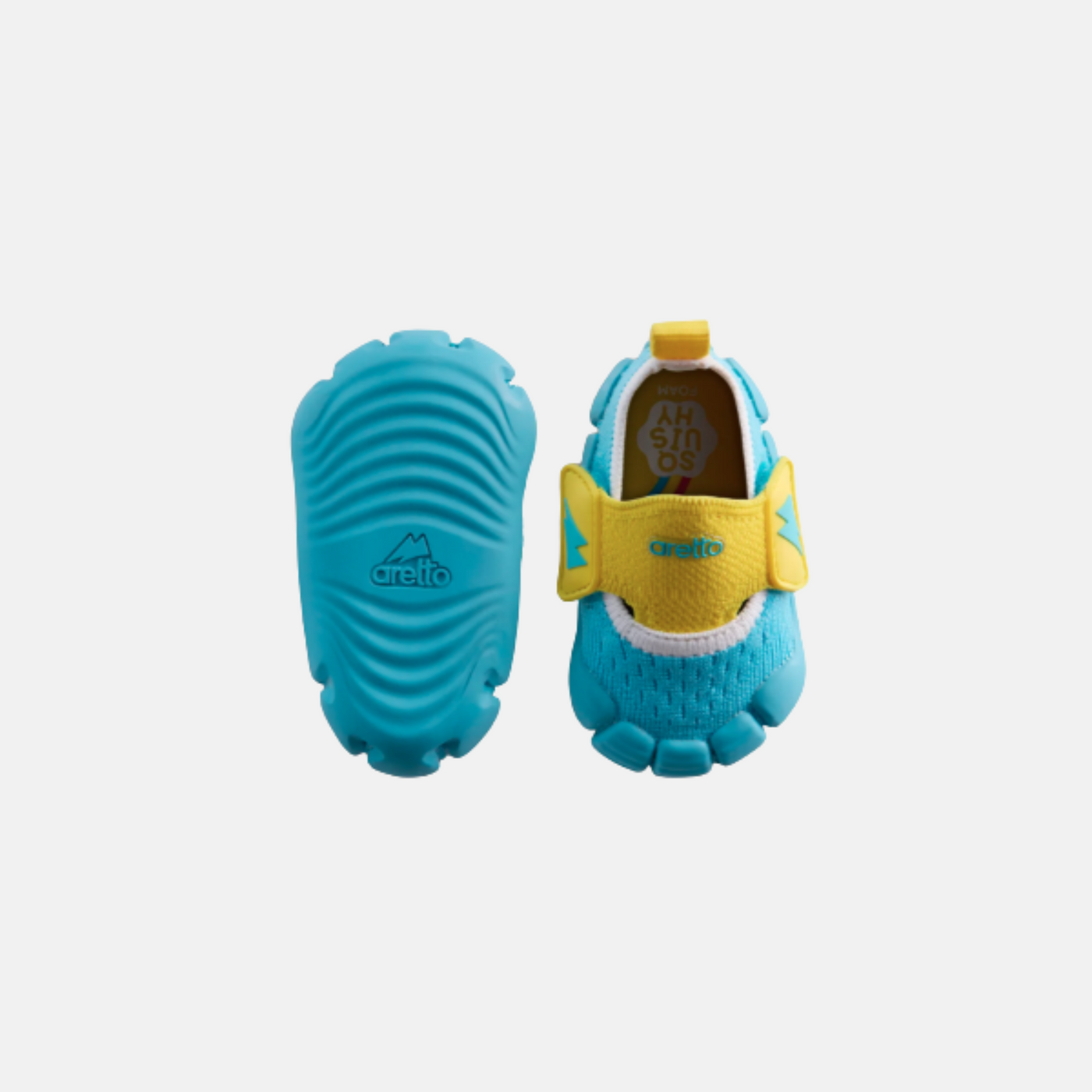 Aretto TYNY Kids Shoes – Sunny Splash (Blue)