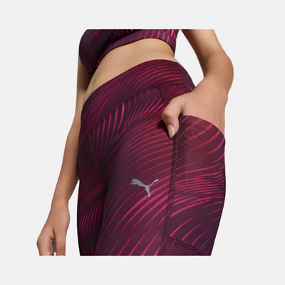 Puma Run Fav Velocity Women's Running Tights -Midnight Plum