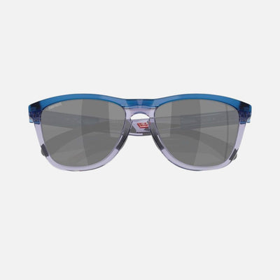 Oakley Frogskins Range Sunglasses Matte Transparent Blue/Prizm Black Lenses